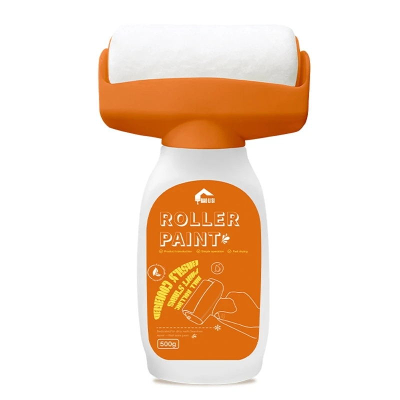 

Инструмент для ремонта стен Быстросохнущая кисть для краски Вращающаяся щетка Инструмент для фиксации стен Сильное покрытие для