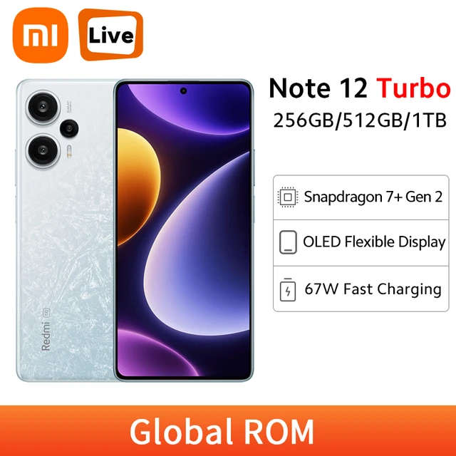 Redmi Note12 turbo 512GB グローバルROM導入