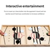 Fast Pace Sling Puck Game Foosball Winner Board Game Tabletop Hockey Catapult Chess Hand-eye Coordination Training Toys for Kids