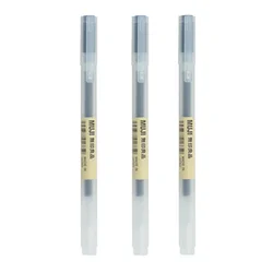 Kawaii MUJI Gel Ink Pens Set - Japanese Stationery Essentials (0.5mm)