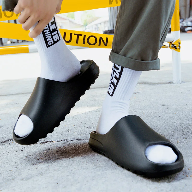 On Feet What Size Do Yeezy Slides Run Slippers Original Women Men