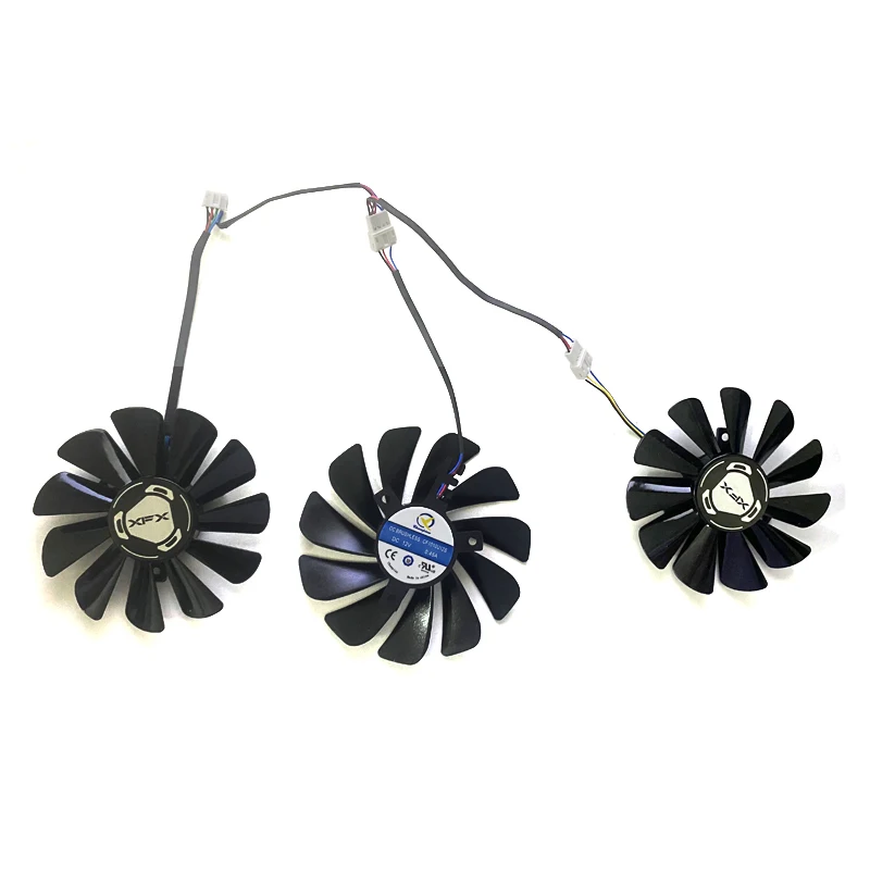 NEW 85MM 95MM 4PIN CF1010U12S RX 5700 XT GPU FAN For XFX  RX 5700 Radeon RX5700 XT 5600XT THICC III RX5800 Graphics Cooling Fans