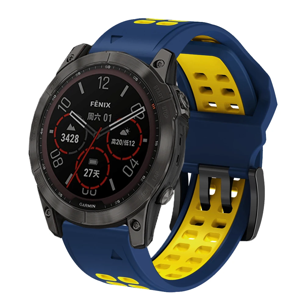 Garmin Fenix 6 6X Pro 5 5X Plus 7 7X epix 3 3HR 935 Mk1 Ʈ   Ʈ   22 26mm Ǹ ð  