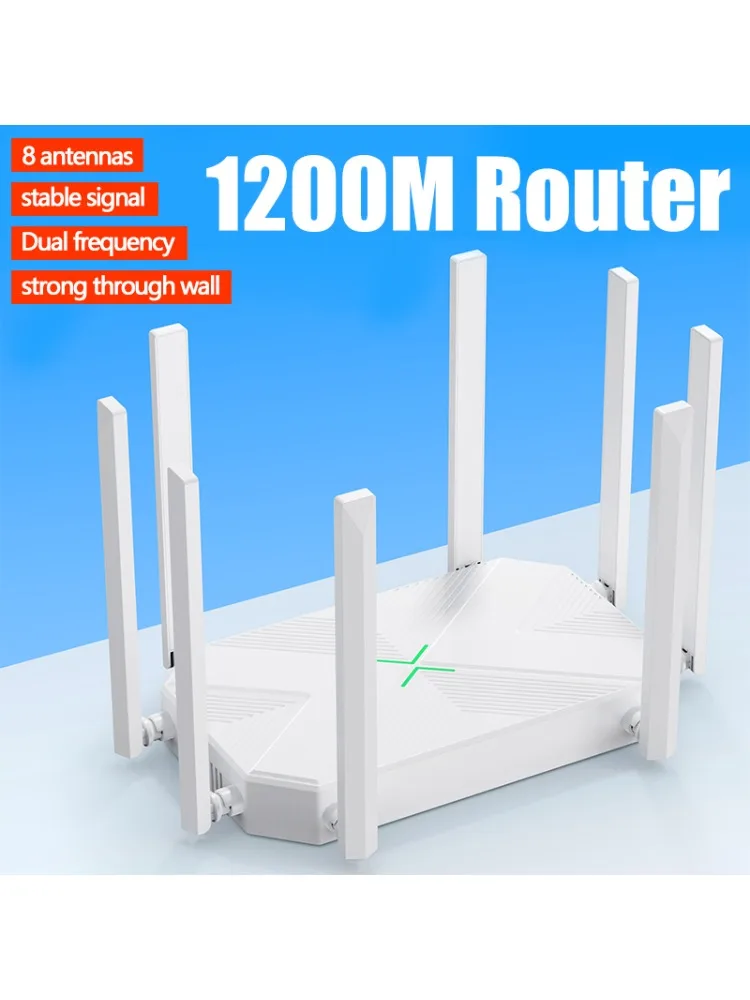 무선 라우터 부스터 라우터 지지대 AP 광대역 와이파이 리피터, 홈 오피스용 신호 증폭기, 방화벽 8 안테나 