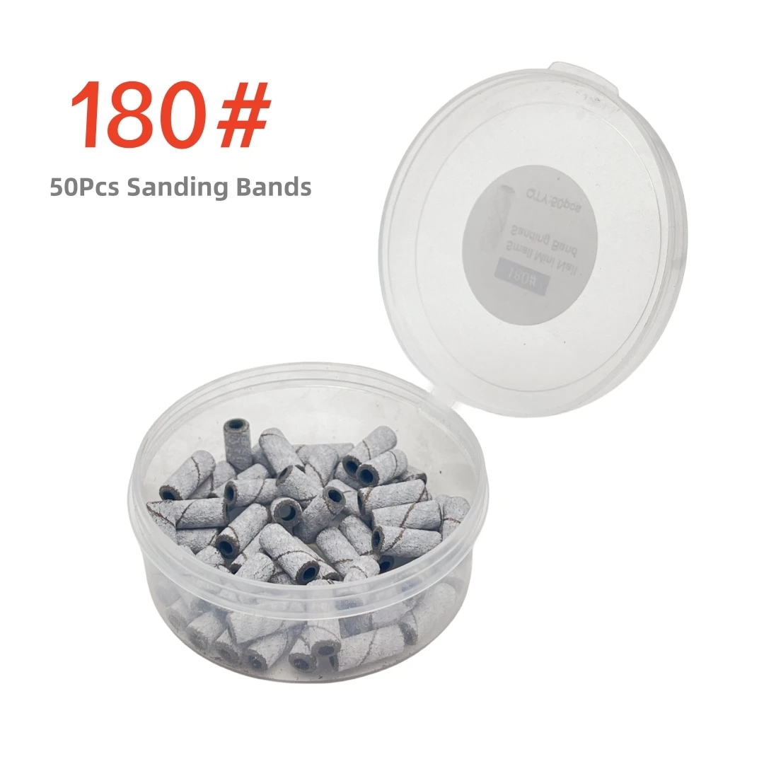 Compact Nail Polish Sand Ring Bearing Set for Nail Repair & Polishing