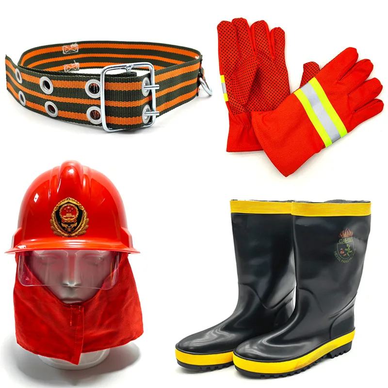 97Style Forest Fire Service Clothing Combat Fire Fighting Protective Clothing Emergency Rescue Five-piece Set
