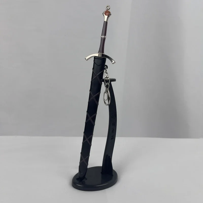 Collectible Sword of the Morning Replica, 22cm Zinc Alloy with Scabbard - Unsharpened Decorative Blade