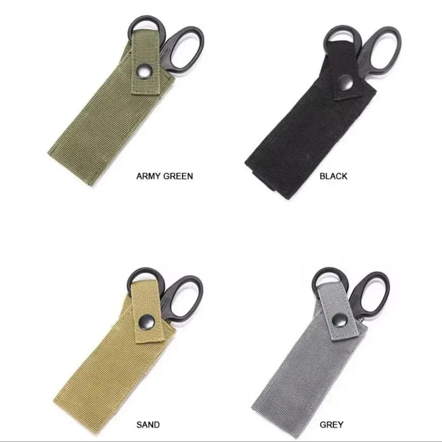 3Pcs Tactical Medical Scissor Cover - Hook & Loop Pouch For First Aid, Outdoor, Or Tool Storage - View #8