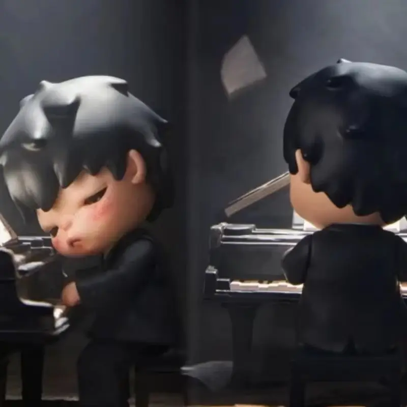 HIRONO THE PIANIST 8個セット Hirono THE PIANIST Limited Edition Figure Designer Toy Hot