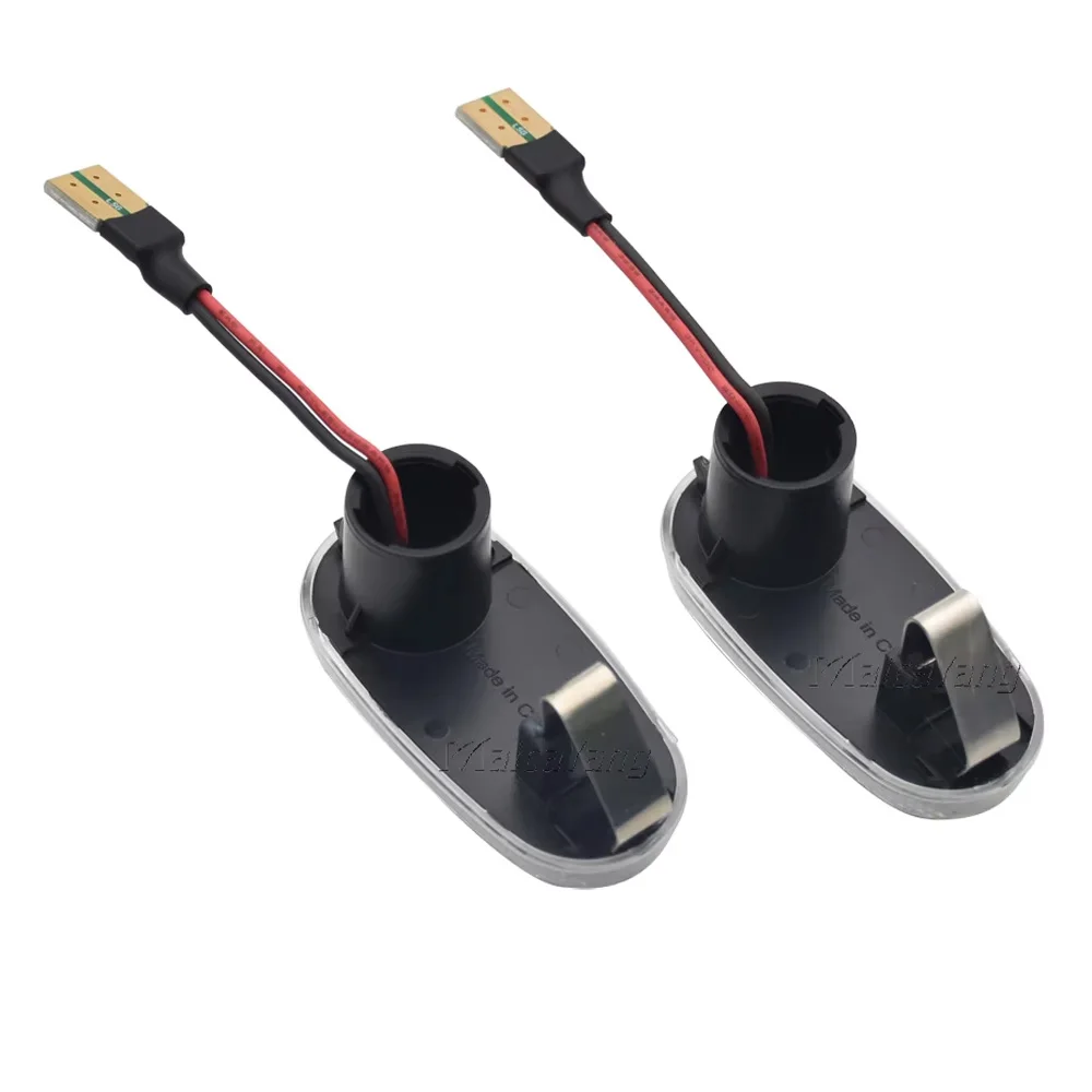 2 個 LED ダイナミックウインカーサイドマーカーターンシグナルライト