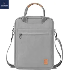 WiWU Waterproof Tablet and Laptop Shoulder Bag - 2024 iPad Pro 13 (GRAY)