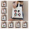 Kawaii Mafalda Women Tote Handbag Fashion Aesthetic Female Shoulder Bags Eco Large Capacity Shopping Bag Foldable Travel Purse 1