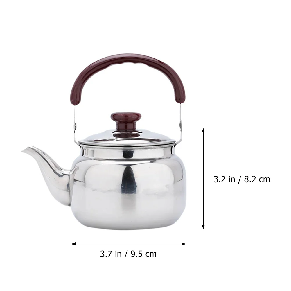 

Stovetop Tea Kettle Stainless Steel Whistling Water Kettle Cool Handle Stove Top Small Tea Pot Household Water Boiler Water Pot