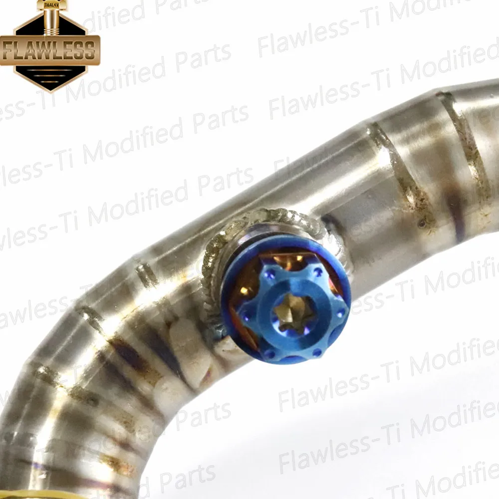flawlessti gr5 tubo de escape titanio sensor 01