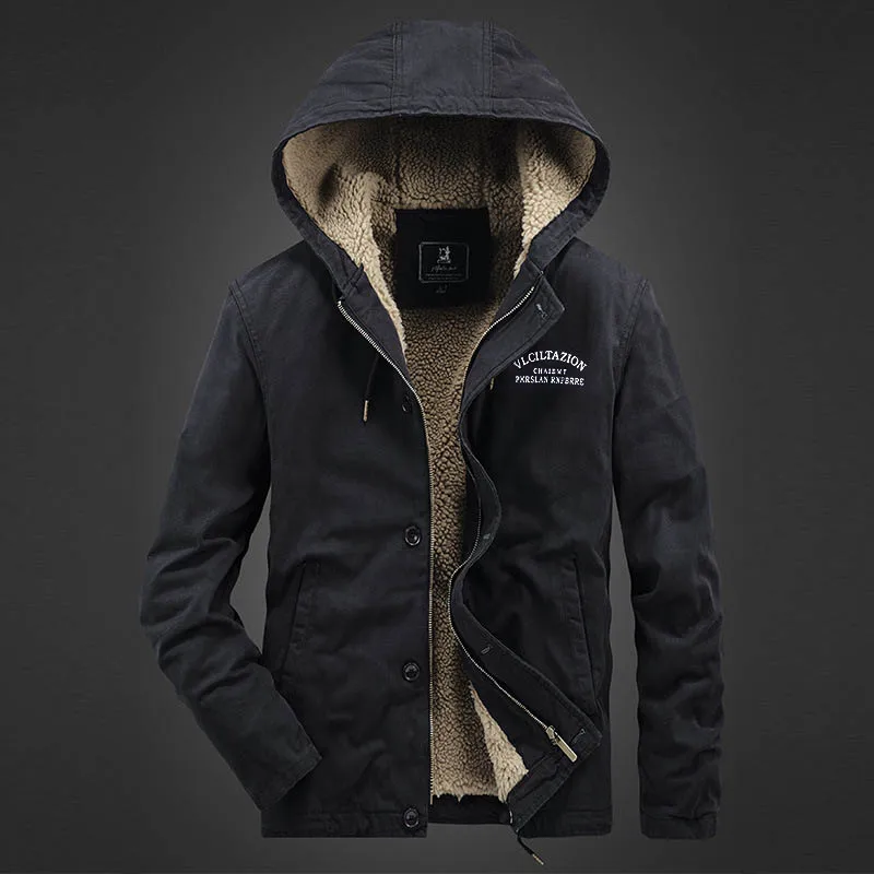 Parkas Jackets for a Boy Motorcycle Jacket Men Clothing Coat Men's Winter New Coats & Mountaineering Cardigan Long Male Clothes