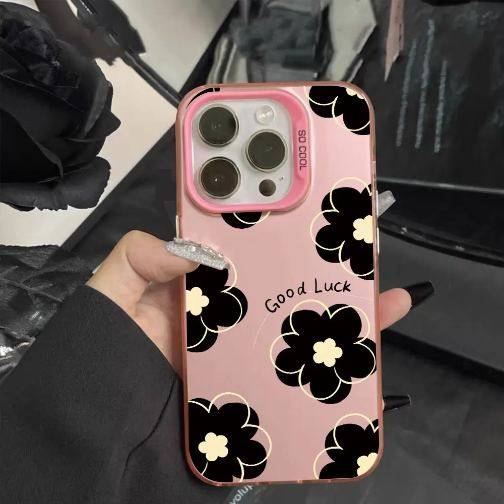 Luxury Flower Shockproof Phone Case Cover