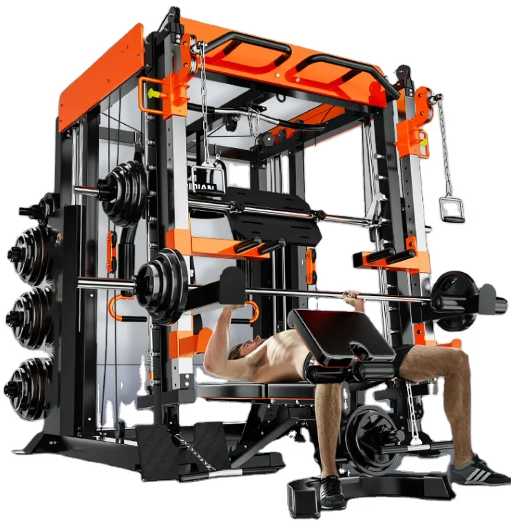 Macchina Gantry Squat Rack Multi Functional Trainer Gantry Attrezzature Per Il Fitness Macchina Commerciale Allenamento Completo