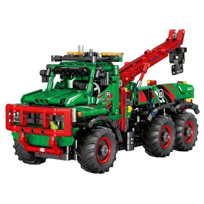 

Sembo All Terrain Truck Building Blocks City Engineering Trailer Model Moc Idea Car Bricks Toys for Children Birthday Gift Set