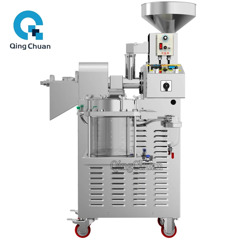 Oil Press Machine S01 3650W Home Peanut Seeds Squeezer Stainless Steel Business Sesame Sunflower Expeller Soybean Extraction 3