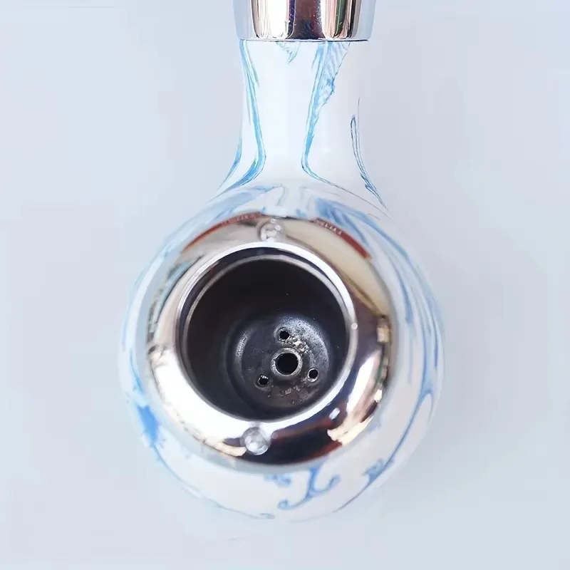 Portable Creative Blue-and-White Porcelain Style Tobacco Pipe Men's Smoking Pipe Filter Detachable Easy Cleaning tobacco pipe smoking pipe
