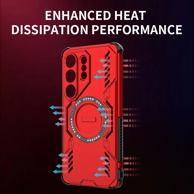 Luxury Armor Magnetic Protective Phone Case