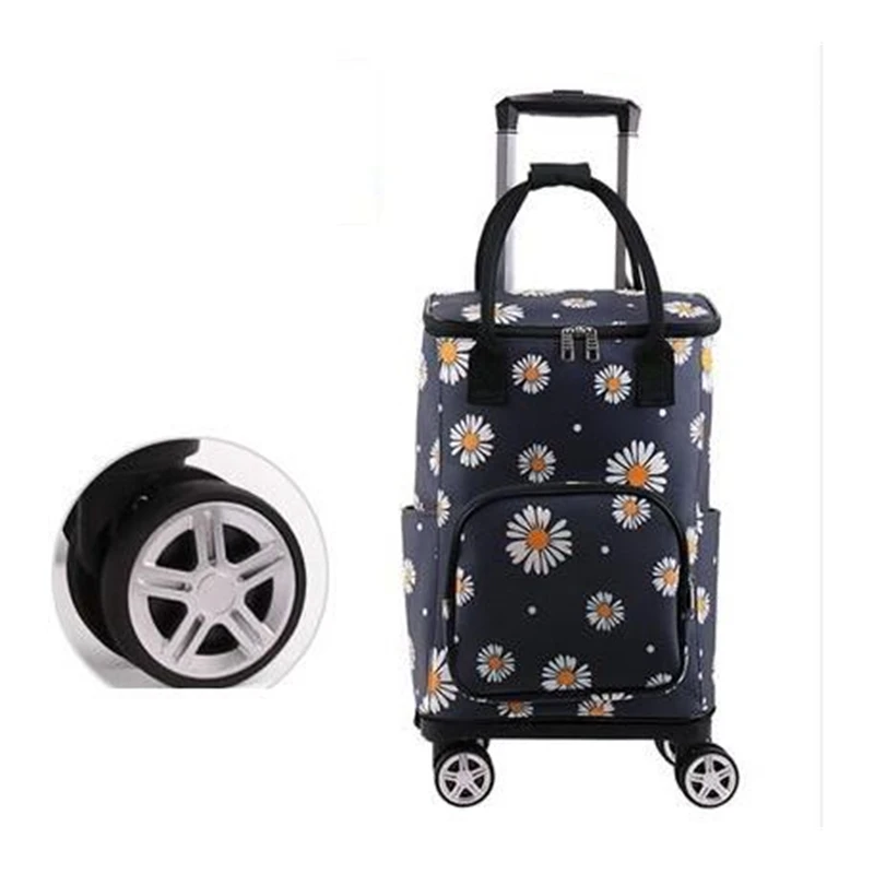 Women Shopping bags on wheels Women trolley bag shopping bag with wheels wheeled backpack Bags