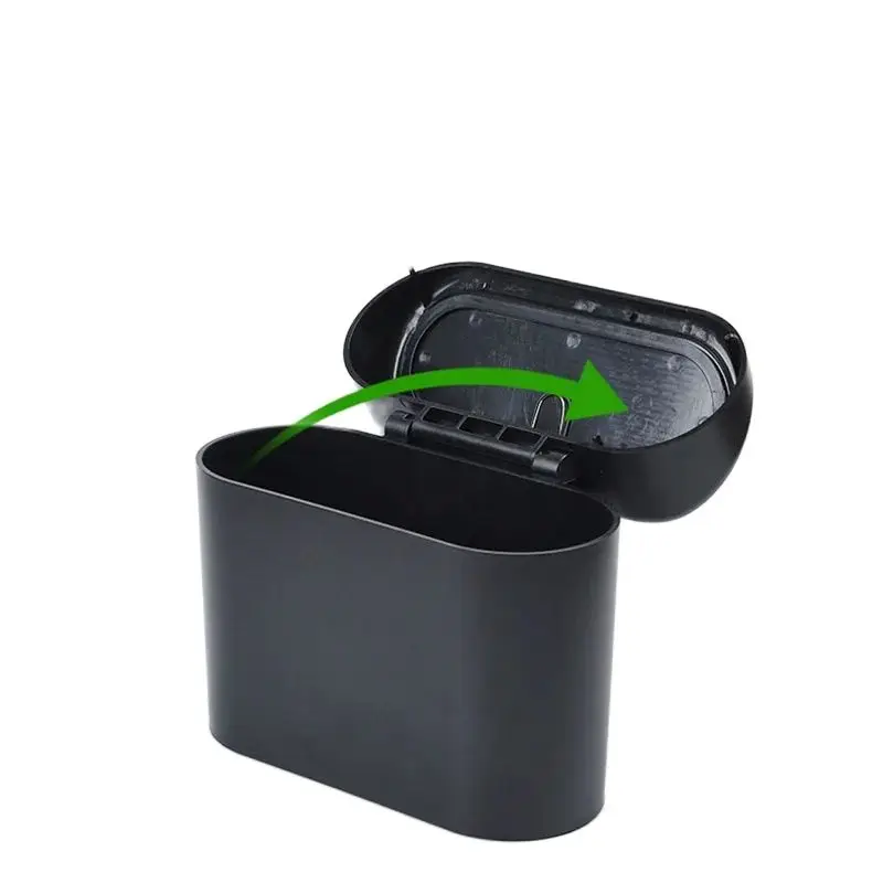 Car Trash Hanging Mini Vehicle Garbage Organization With Lid Multifunctional Folding Automotive Garbage Storage Box Car Supplie