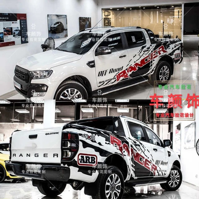 Car Sticker Car Accessories Stealing Tomb Theme Stickers For Ford Ranger Or  Wildtrack 2012 2013 2014 2015 2016 2017 2018 2019 - Car Stickers -  AliExpress