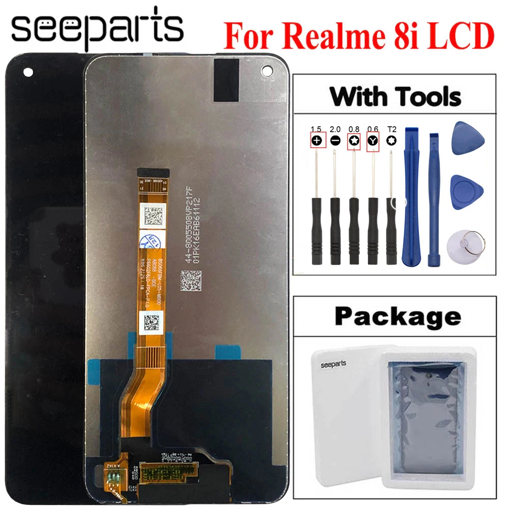 Realme 8i Display and Touch Screen Replacement RMX3151 - Touch LCD Baba