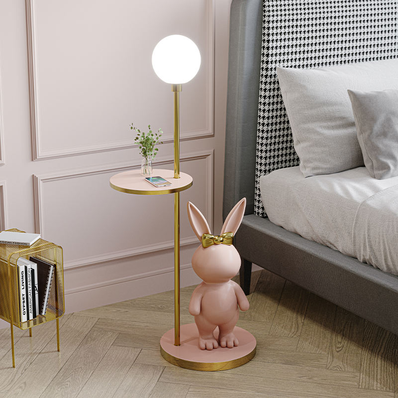 Floor Lamp Nordic Modern Fashion Coffee Table Chirdren Lights E27 Boy and Girl Room Bedroom