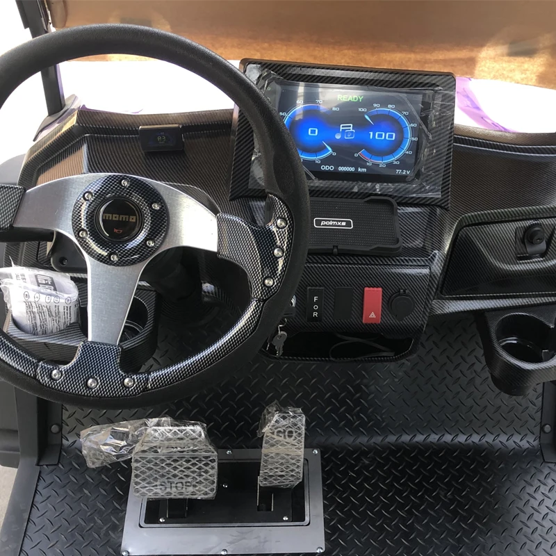 Golf cart manual Europe And America Newly Designed 2/4/6/8/10/12 Seat 60/72V Club Sightseeing Car Off-road Hunting Cart Electric Golf Cart