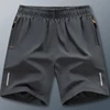 Summer Ice Silk Quick Dry Cropped Pants Men s Athleisure Shorts Men s Loose Breathable Beach Pants Men s Plus Size Shorts 6