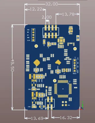 Neues 24G HLK-LD2460 HLK-LD2450 2T4R 1T2R MM-Wellen-Hochleistungs-Radar-Modul zur Personenperzeption und Trajektorienverfolgung – Detail 2