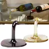 Fashion Display Your Favorite Wine Spilled Wine Bottle Holder Unique Way Fun Wine Bottle Stand ABS Creative Bottle Rack 2