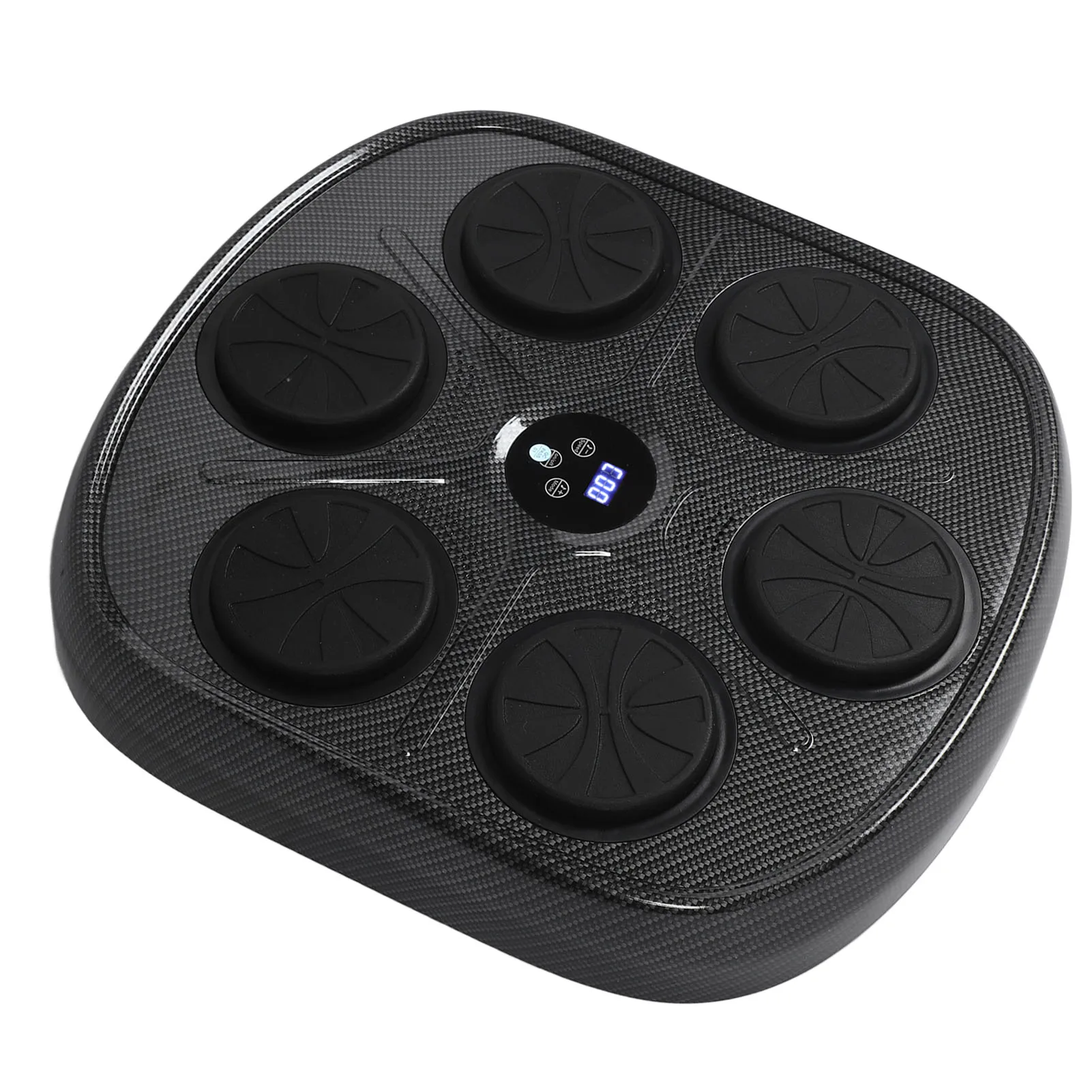 Smart Music Boxing Target for Kids Adjustable Speed and Mode Electronic Boxing Training Machine with Half Finger Gloves