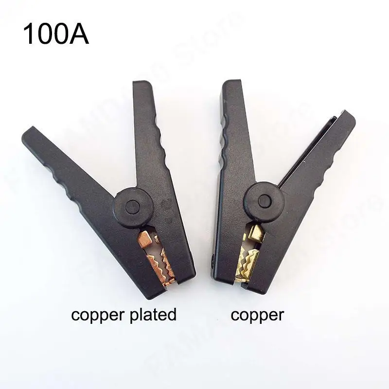 Car Battery Crocodile Alligator Clamp 1pair