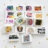 10Pcs Hot Sale Food Grade Transverse Printing Silicone Beads Pacifier Chain Beads For Jewelry Making DIY Accessories 3