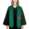 Bangladesh Flag Graduation Stole Shawl Sash Honor For Study Aboard International Students 3