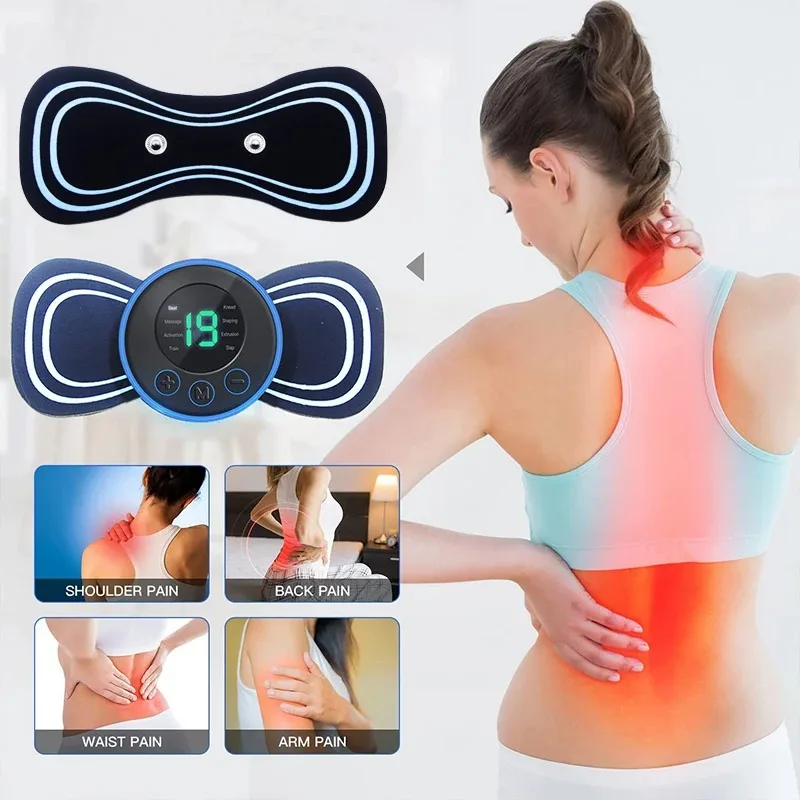 Mini massaggiatore cervicale 8 modalità e 19 livelli di intensità_voghion.com