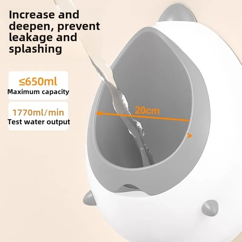 Dinosaur Egg-shaped Wall-mounted Baby Boy Standing Urinal Traceless Hook Splash-proof Urine Children's Toilet Training 2