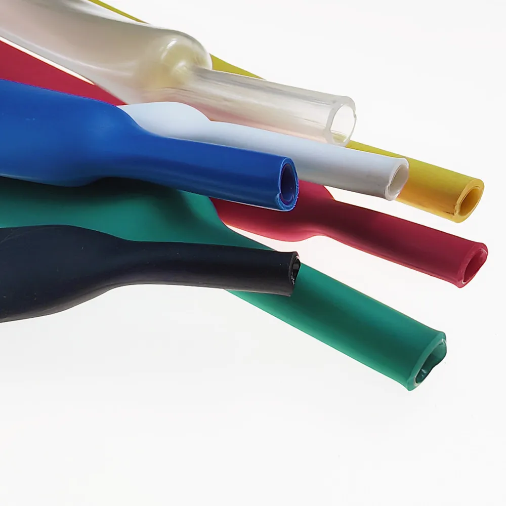 5미터 4:1 열수축 튜브(접착제 포함) 열수축성 열수축 튜브 이중벽 열수축 튜브 6 8 12 16 24 40 52 72