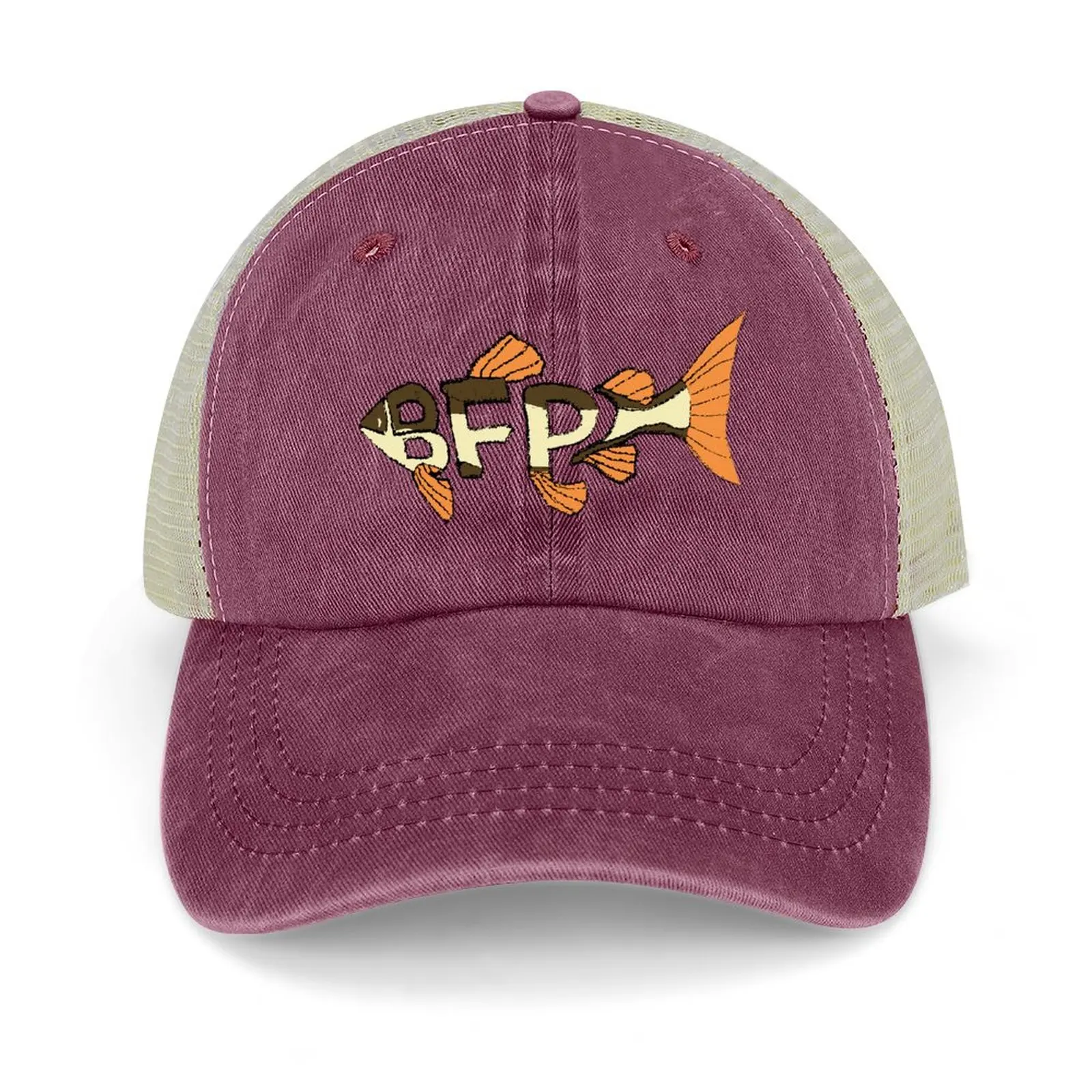 Bass Fishing Productions Merch BFP Redtail Cowboy Hat Snap Back