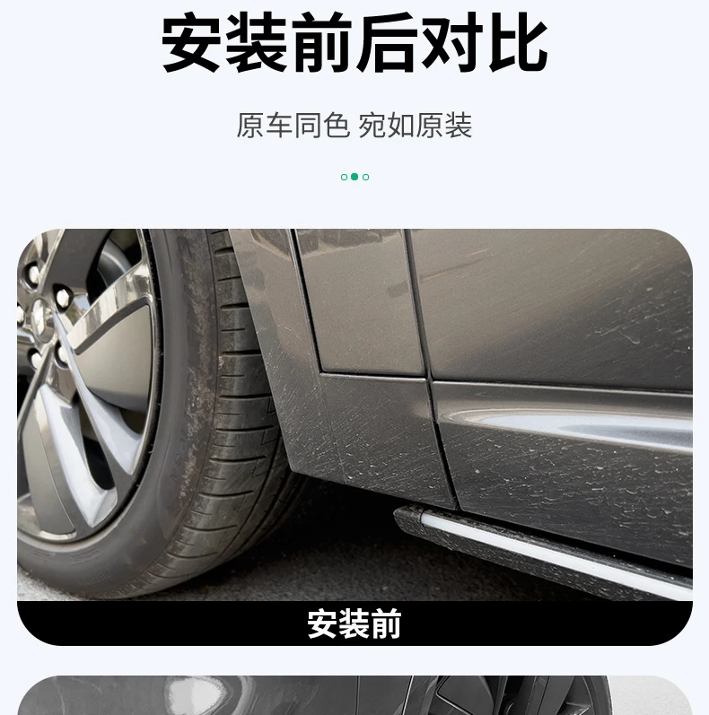 Auto Schmutz fänger für li 9 lixiang ideal l9 Schmutz fänger Spritz schutz Schlamm klappe Kotflügel Kotflügel vorne hinten Styling für li 9 lixiang l9 – Detail 14