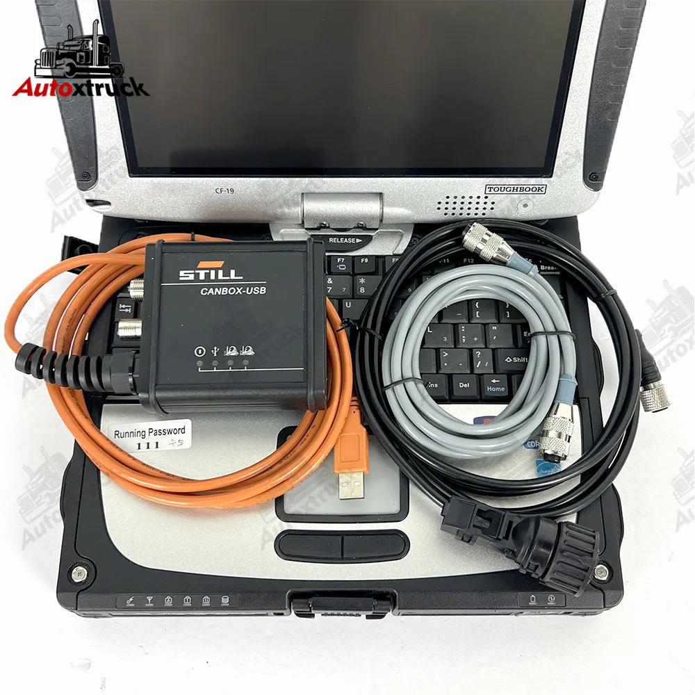 

CF19 Laptop Forklift For Still Incado Box Diagnostic Still canbox STILL Forklift Scanner Tools