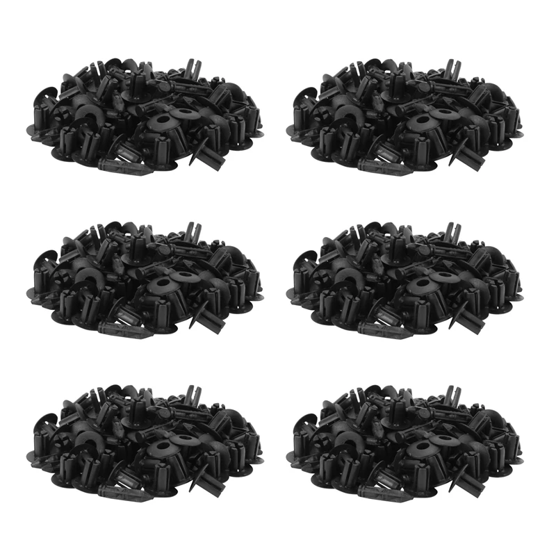 

New300x пластиковые заклепки для велосипеда обтекатель отделка панель крепежные зажимы 6 мм для Honda Yamaha Black