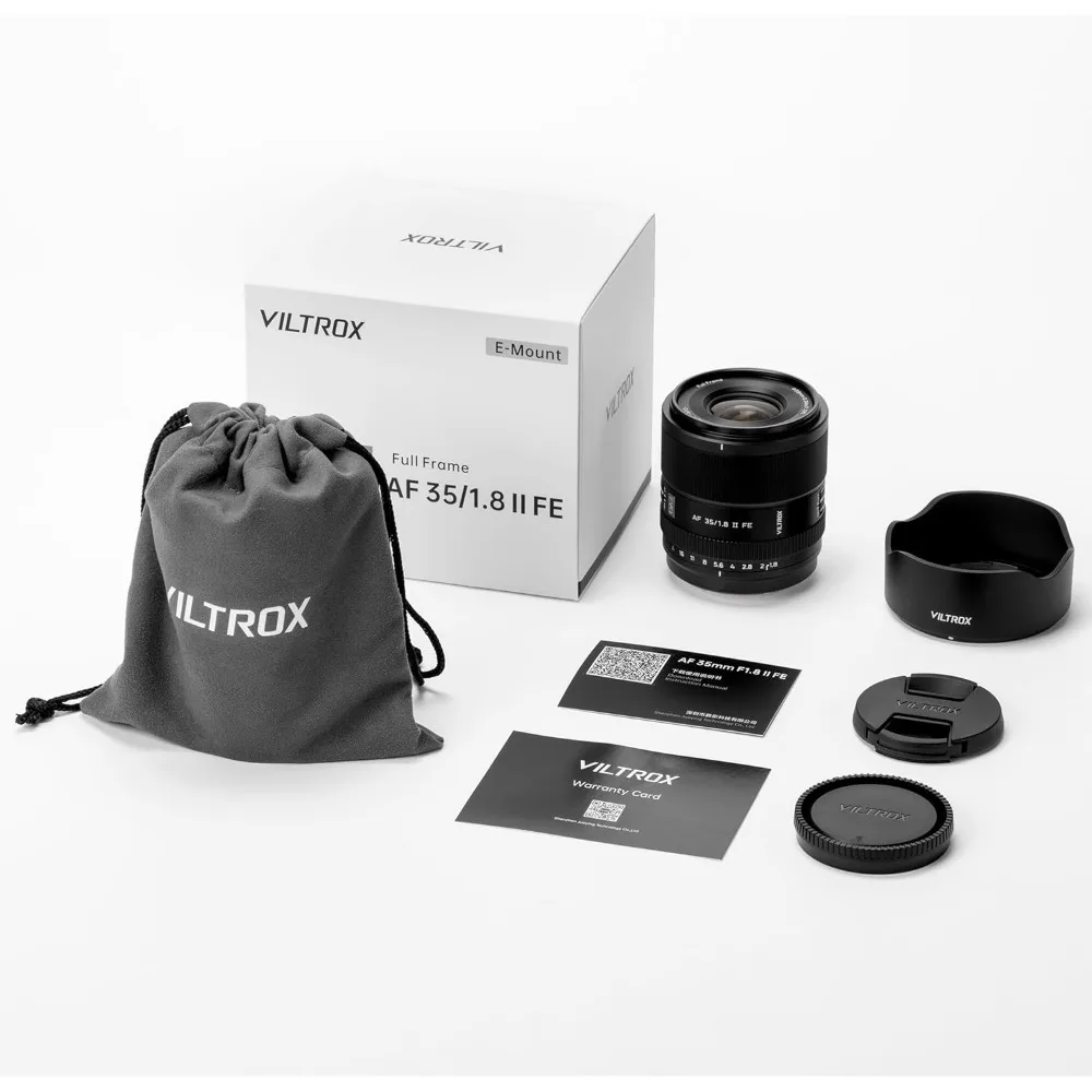 VILTROX 35mm F1.8 II AF 풀프레임 EVO FE APO 렌즈,  E, 니콘 Z, ZVE1, a7Ⅳ, a6700, a6600, FX30용 대구경 프라임 렌즈