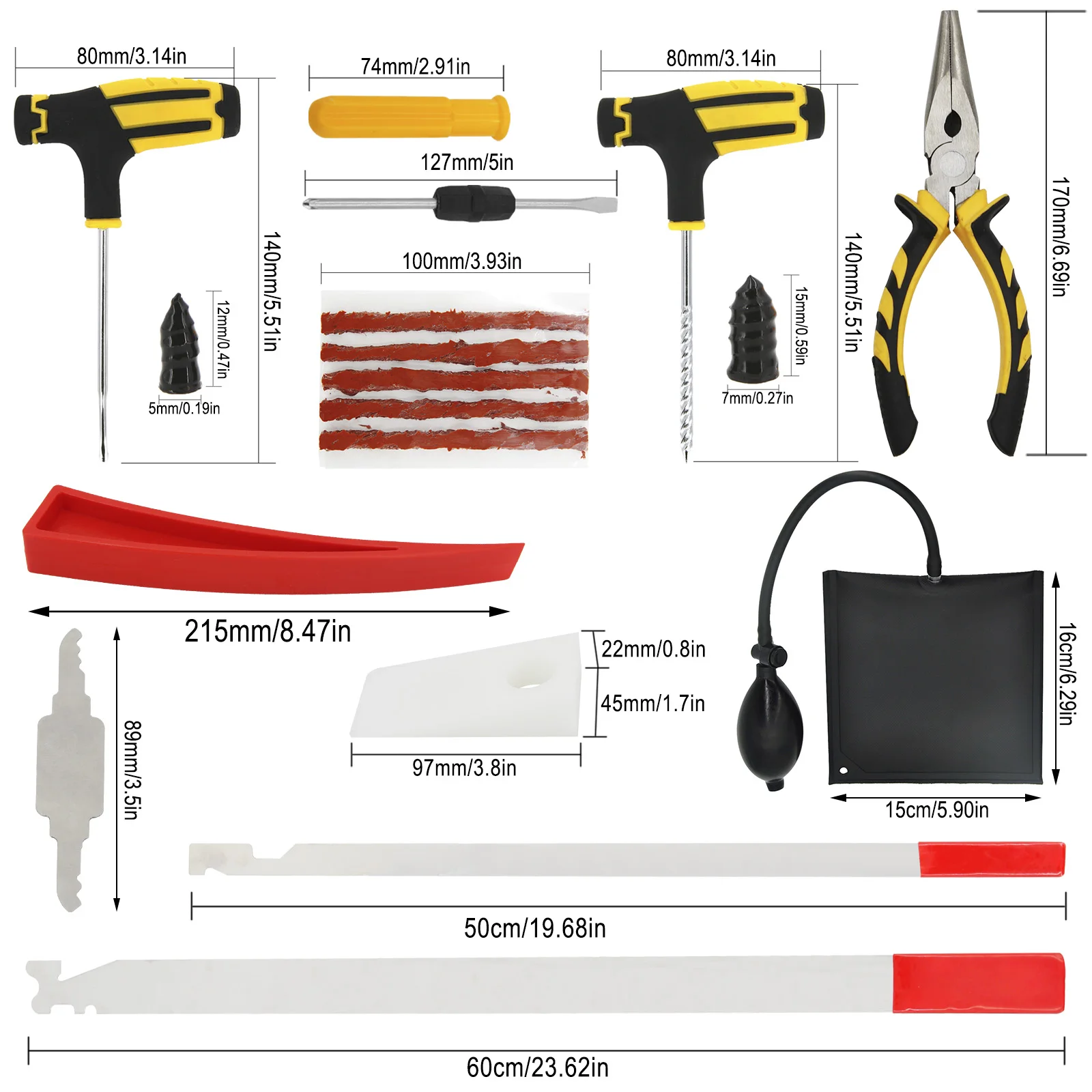 Kit d'outils d'ouverture de porte de verrouillage de Algeria