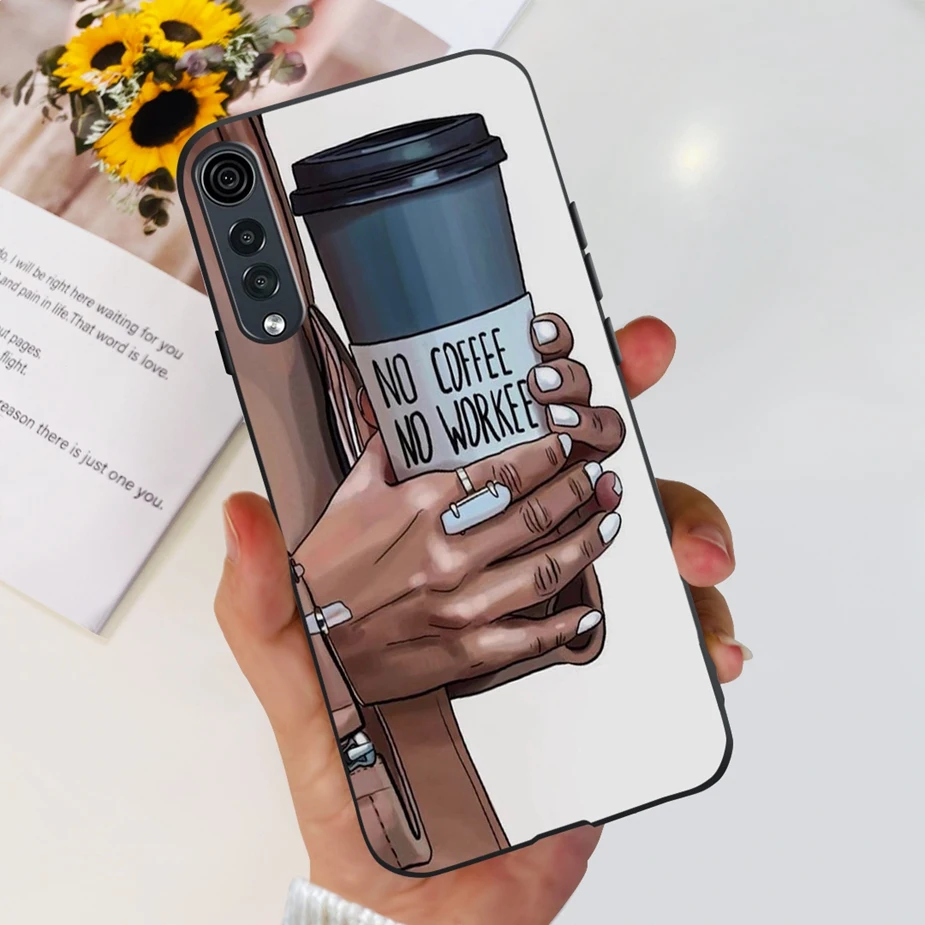 Stylish Painted Silicone Soft Phone Case - 6.8'' Bumper Cover, Compatible with LG Velvet 5G