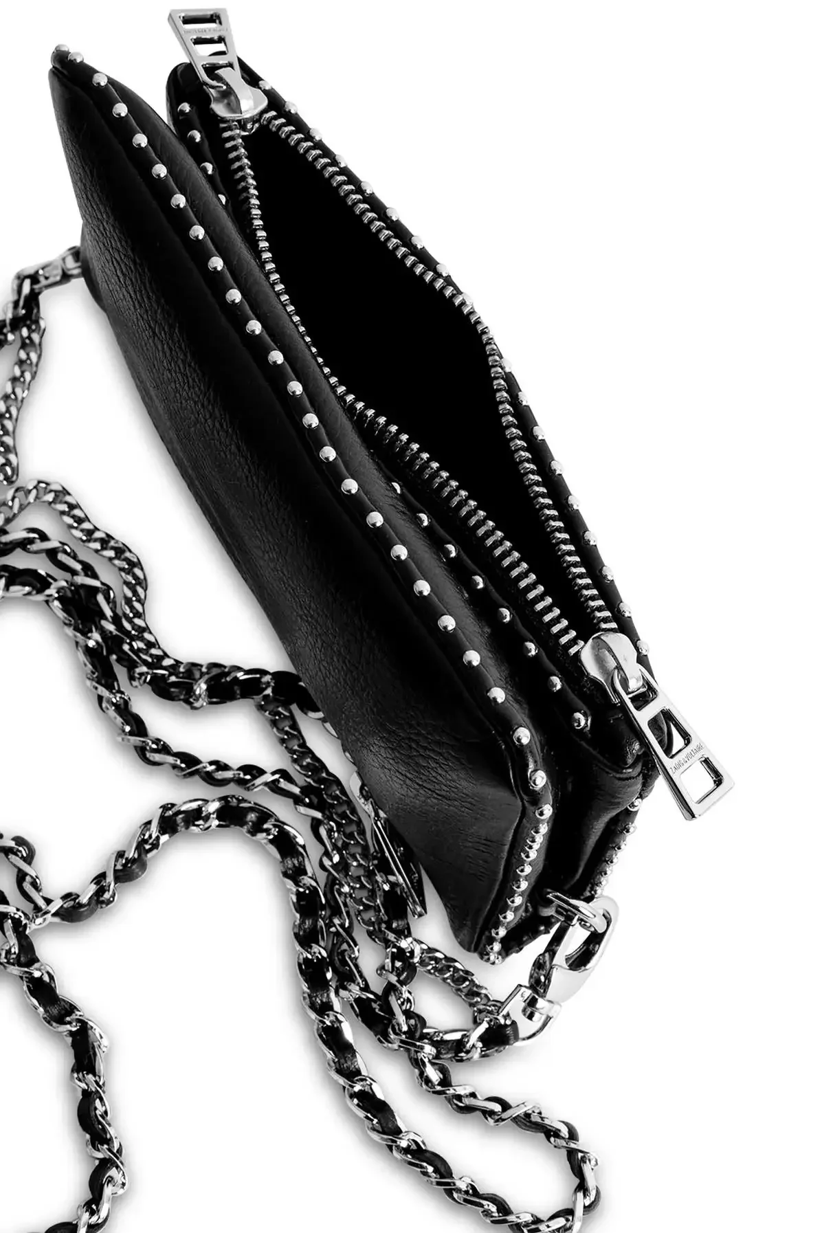 Shoulder Bags For Women Crossbody Bag Designer Wing Decoration 2Chains Straps Big Style Flap Zipper Mini Black