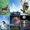 80x100 HD ZOOM Powerful Monocular Telescope Portable Binoculars Long Range Telescope Hunting Camping With Tripod Phone Clip 3